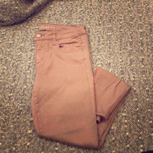 Colored skinny jeans